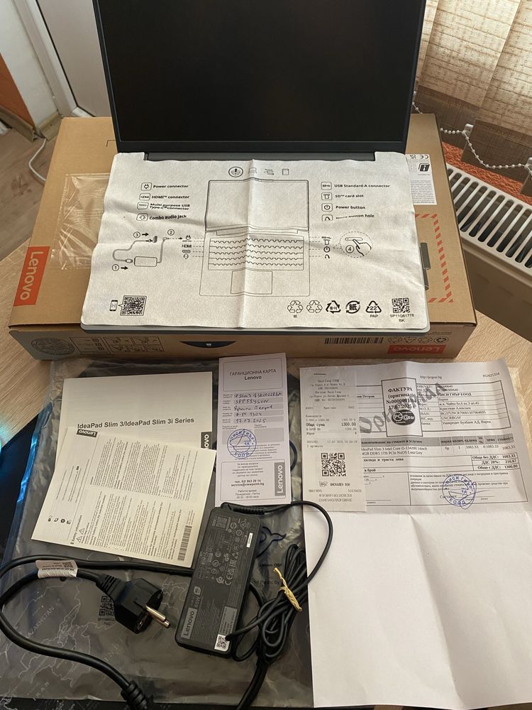 Лаптоп Lenovo Ideapad Slim 3i 14 инча