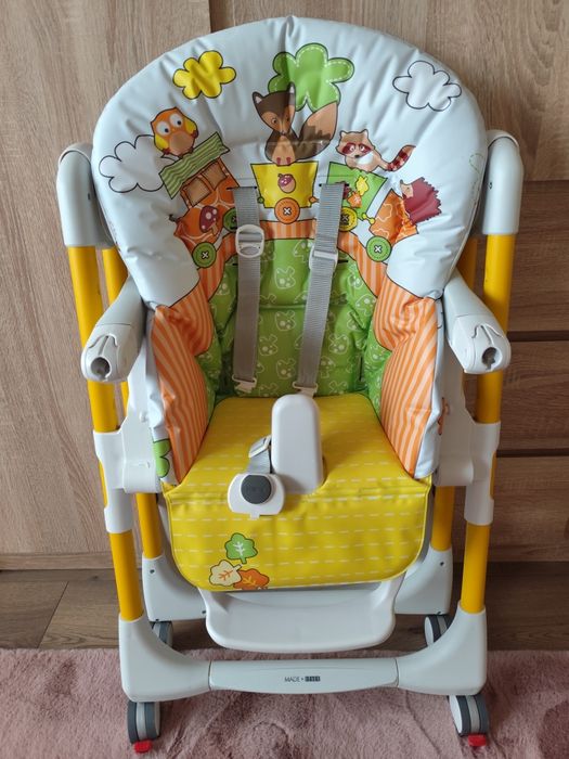 Peg Perego Prima Pappa Follow Me - Детско столче Прима Папа  Жълто