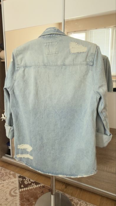 Мъжка дънкова риза Zara