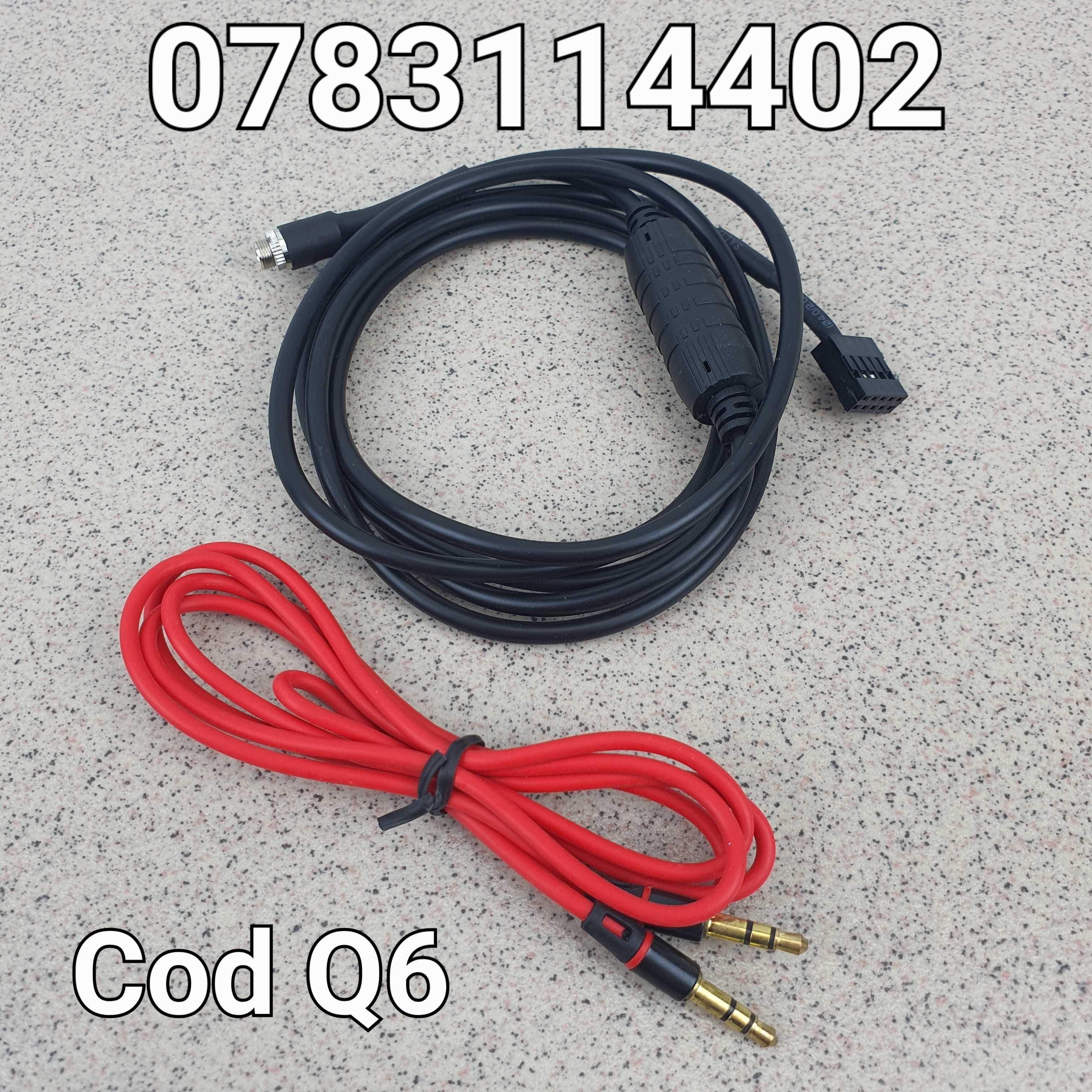 Cablu Auxiliar-Aux-BMW E46 E39 E53-Modul-Adaptor Audio-Profesional- Q6