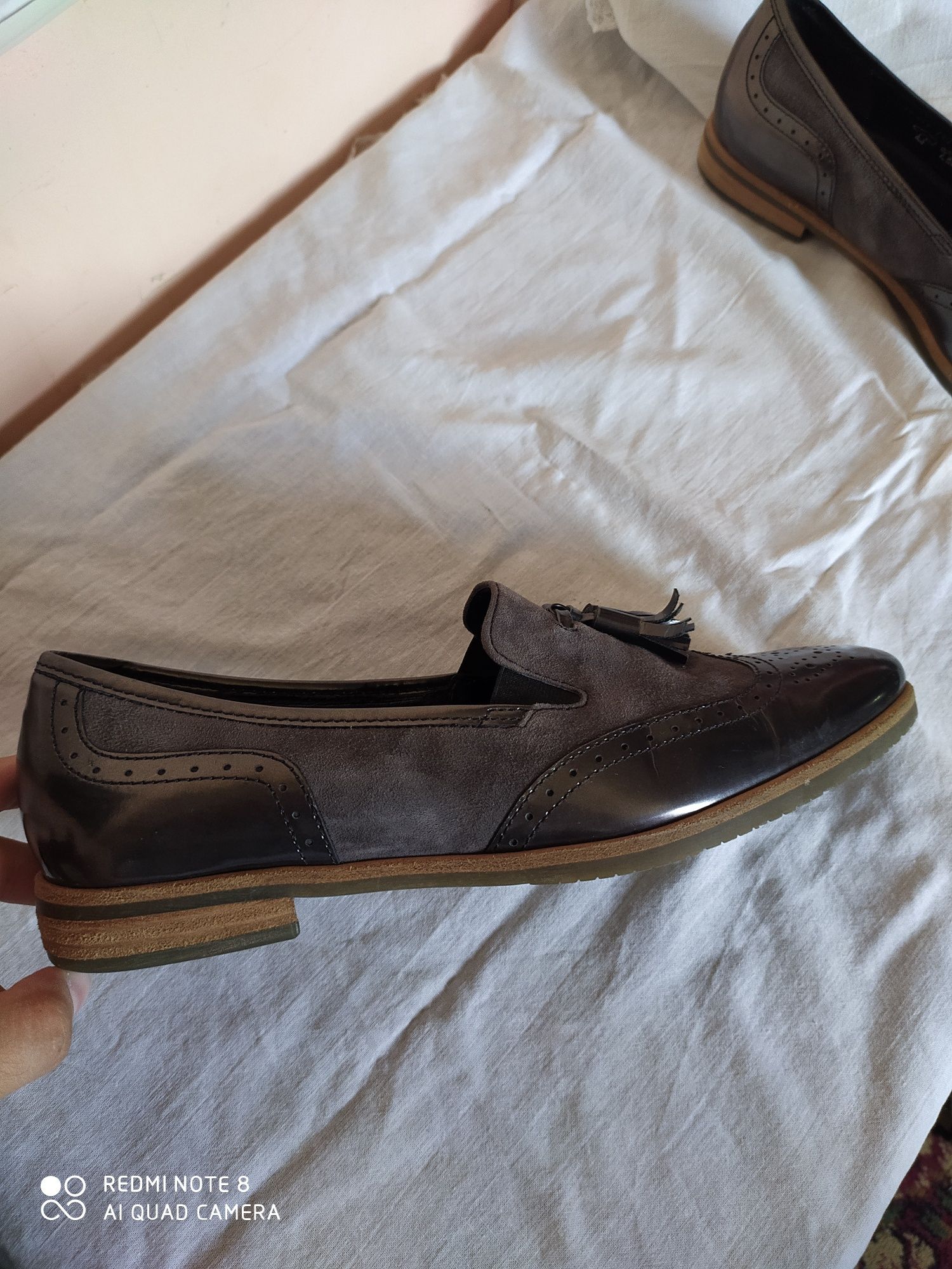 Gabor comfort немецкая кожаная обувь 6 го размера