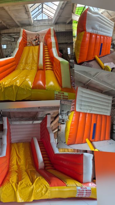 Reparații tobogane gonflabile.