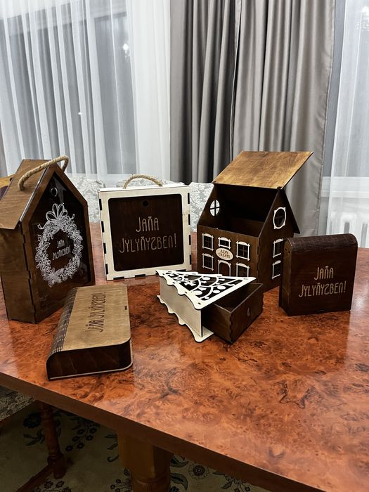 Тойбастар, Шкатулки, Бонбоньерки из дерева. Любых форм и размеров