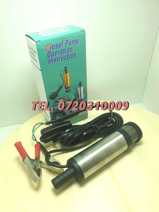 Pompa Submersibila Pentru Transfer Benzinamotorina  Alimentare 12v