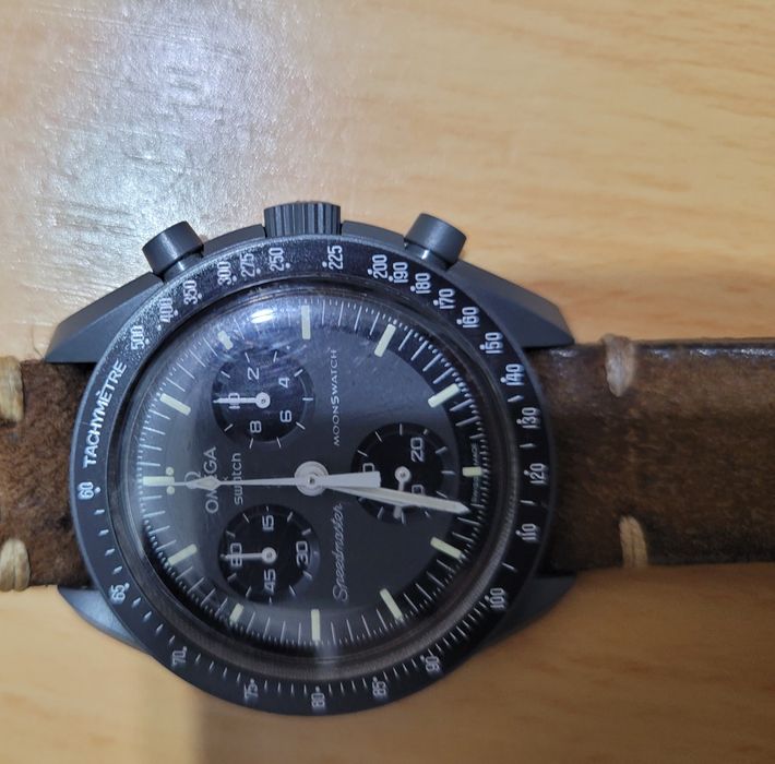 Swatch Omega chronograph quart