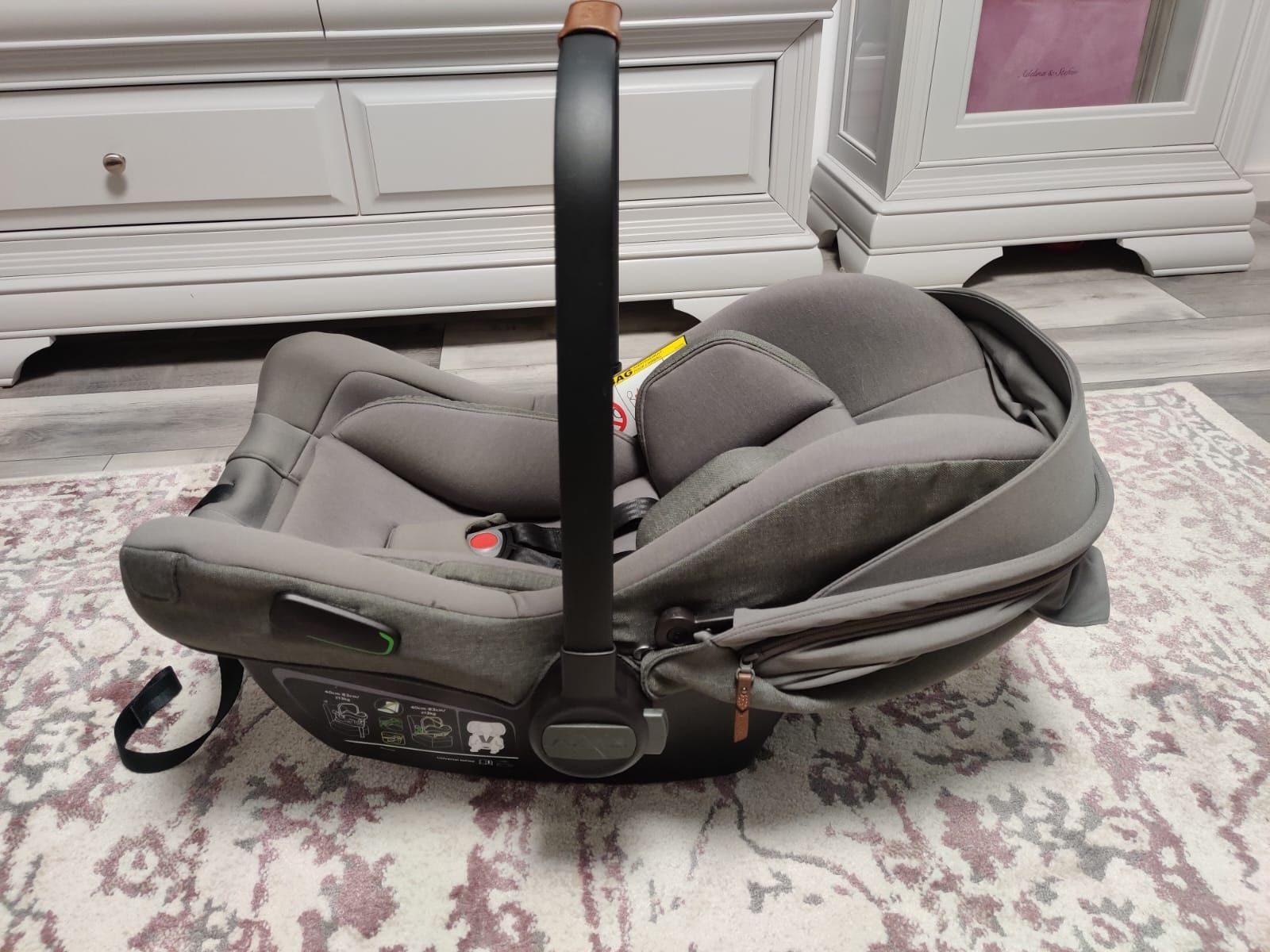 Scoica auto Nuna Pipa Next i-Size - de la nastere pana la 13 kg