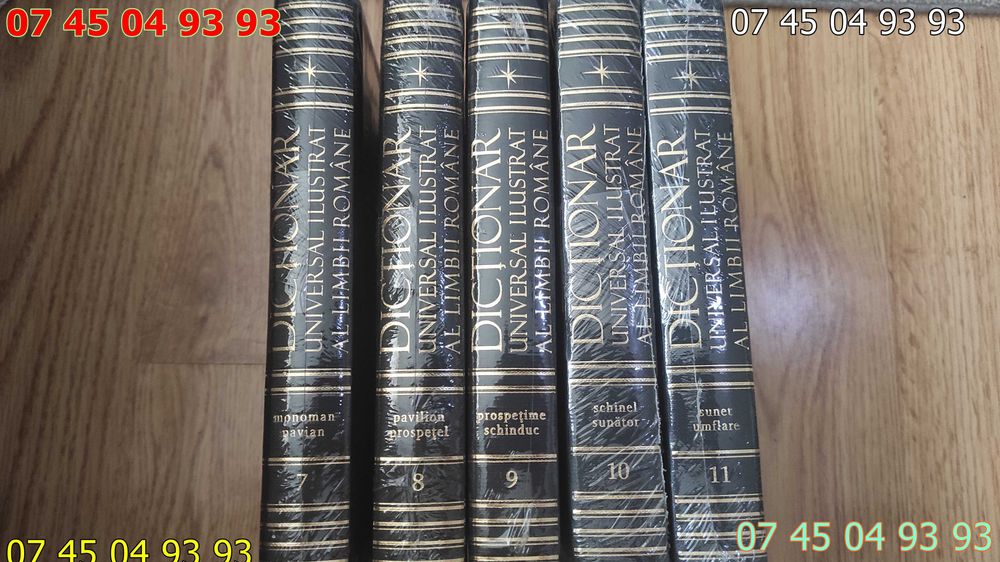carte carti dictionar universal ilustrat al limbii romane 5 vol sigila