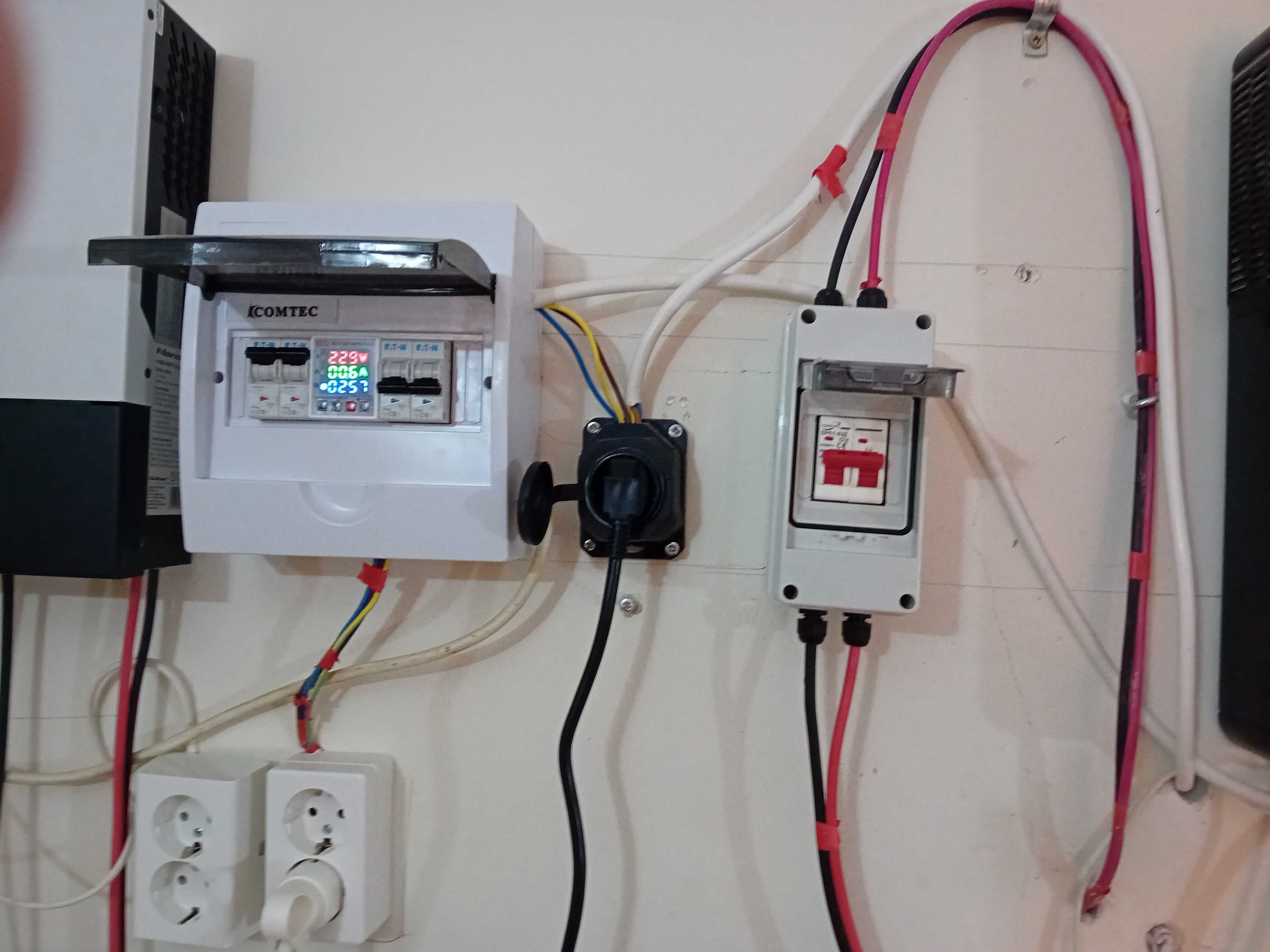Invertor EASUN SMH II 4.2KW sinus pur 24V cu regulator MPPT 80A,NOU