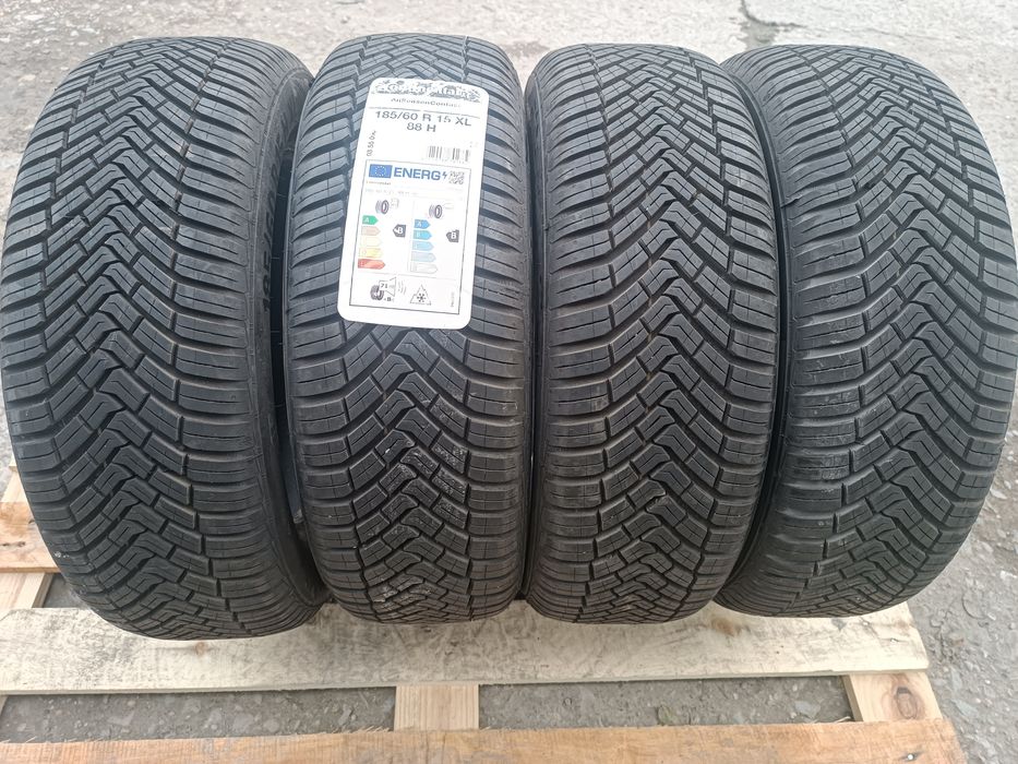 4бр. чисто нови всесезонни гуми 185/60/15 Continental