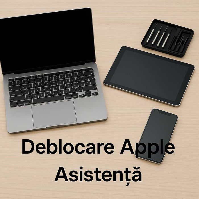 Servicii de deblocare (Bypass) Apple (iPhone, iPad, MacBook)