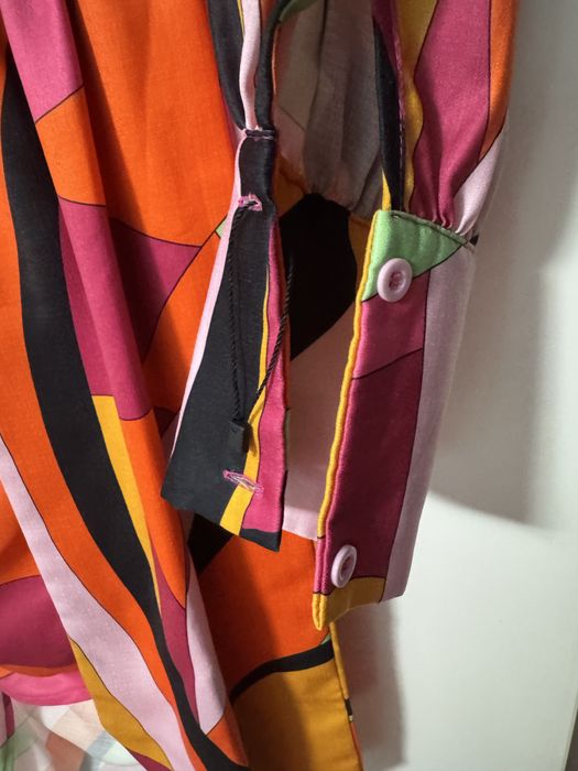 Rochie deosebită vin stil Emilio Pucci M/L-L