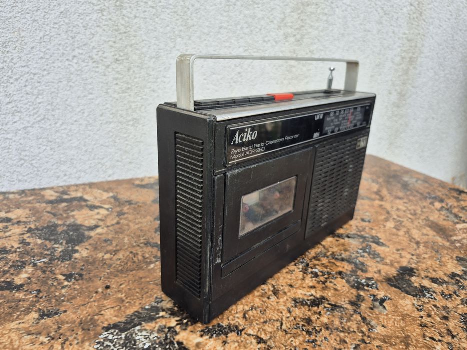 Radio Casetofon Aciko model  ACR-260 made in japan