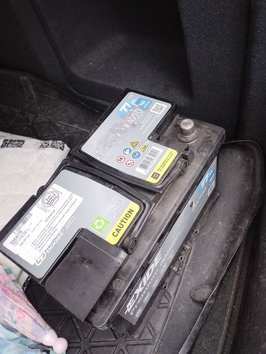 Baterie auto acumulator exside 77 ah in stare perfecta cu garantie