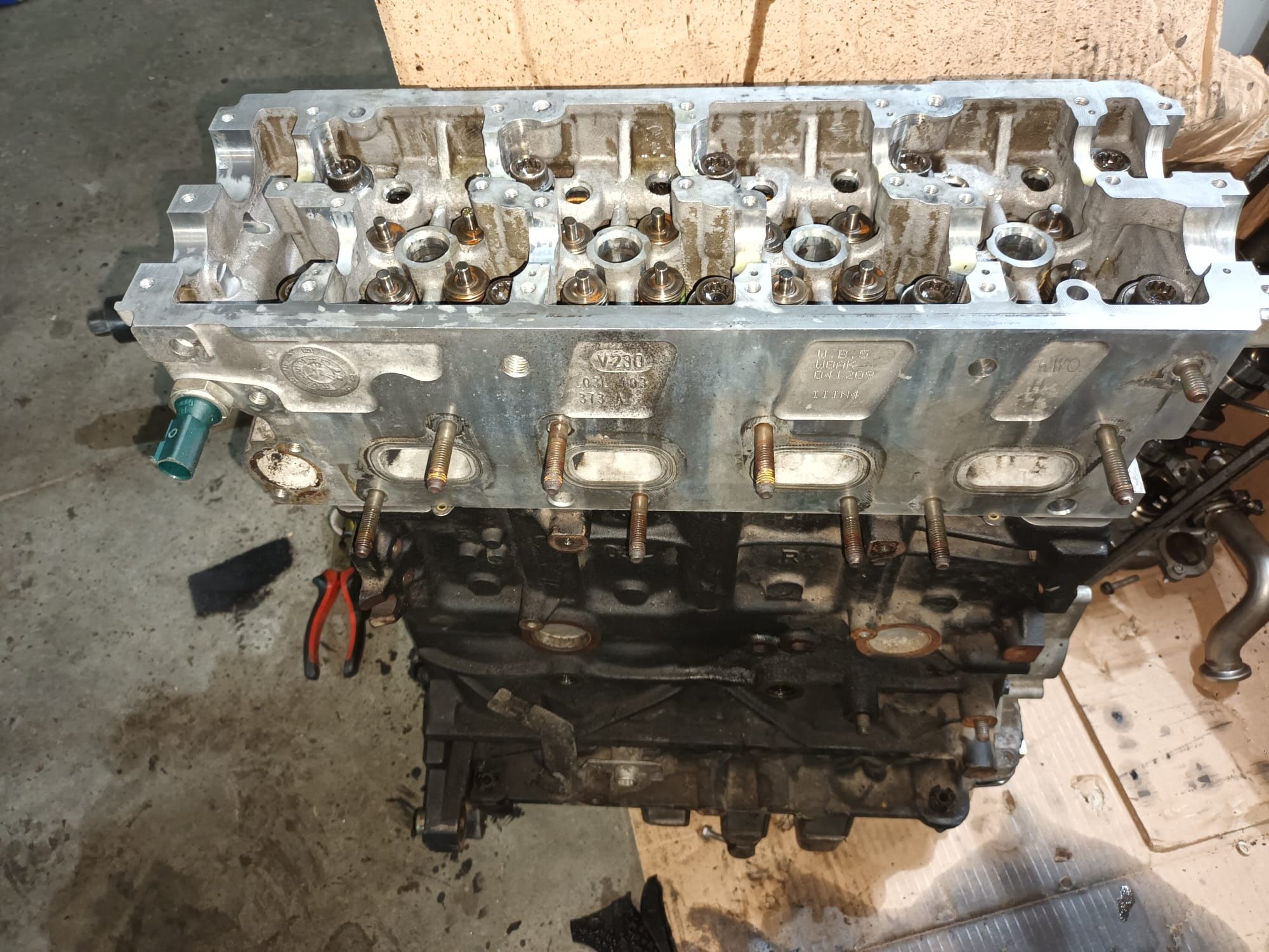 Motor volkswagen 1.6 cod CAYA