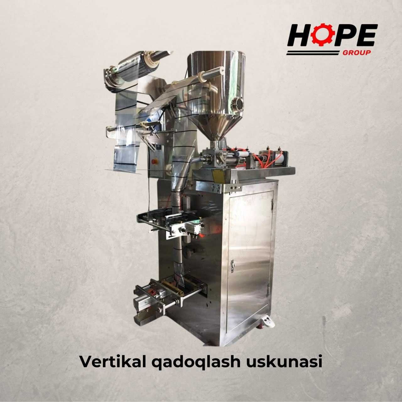 vertikal qadoqlash uskunasi 10gr dan 1kg gacha og'rlikdagi mahsulotlar