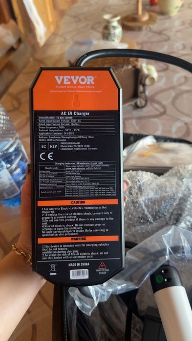 Încărcător portabil EV VEVOR