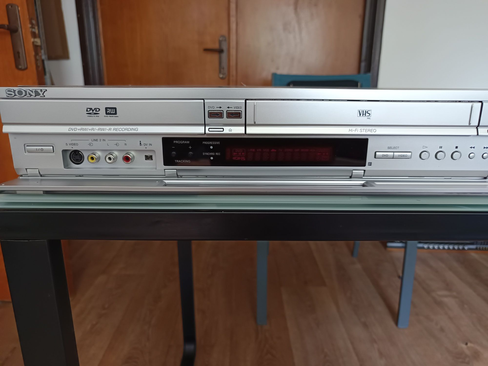 Sony RDR VX410 combo dvd vhs video vintage retro colectie