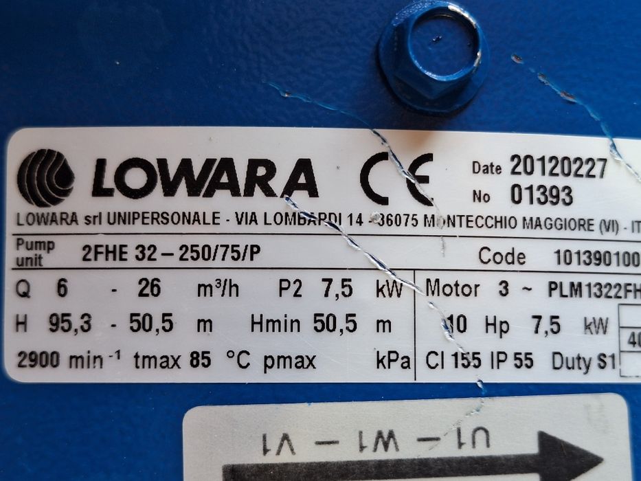 Напорни помпи за вода Lowara