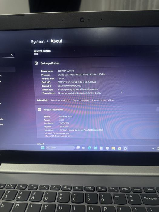Levono i5 12 gb 500gb