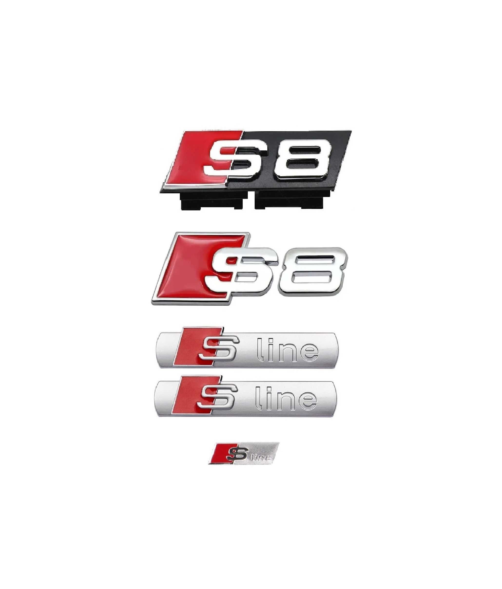 Embleme S8 / Sigla / Stema / Sticker / Accesorii auto AUDI