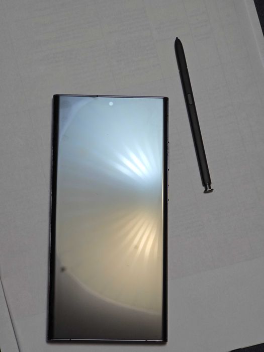 Samsung S23 Ultra 256 Gb Phantom Black, in garantie, stare foarte buna