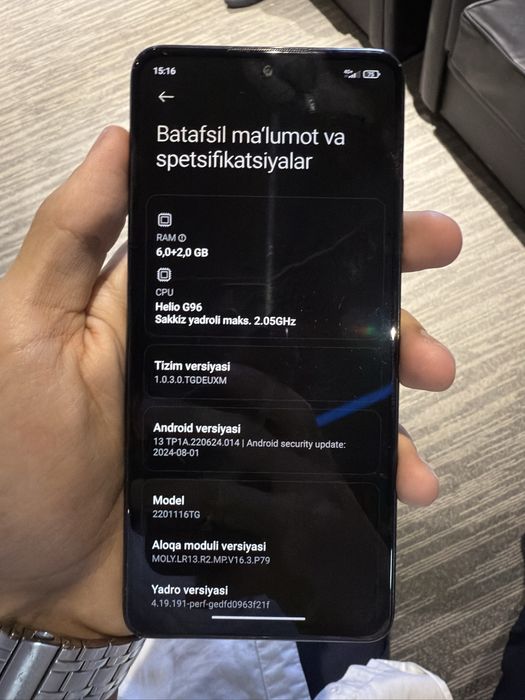redmi note 11 pro 64/6