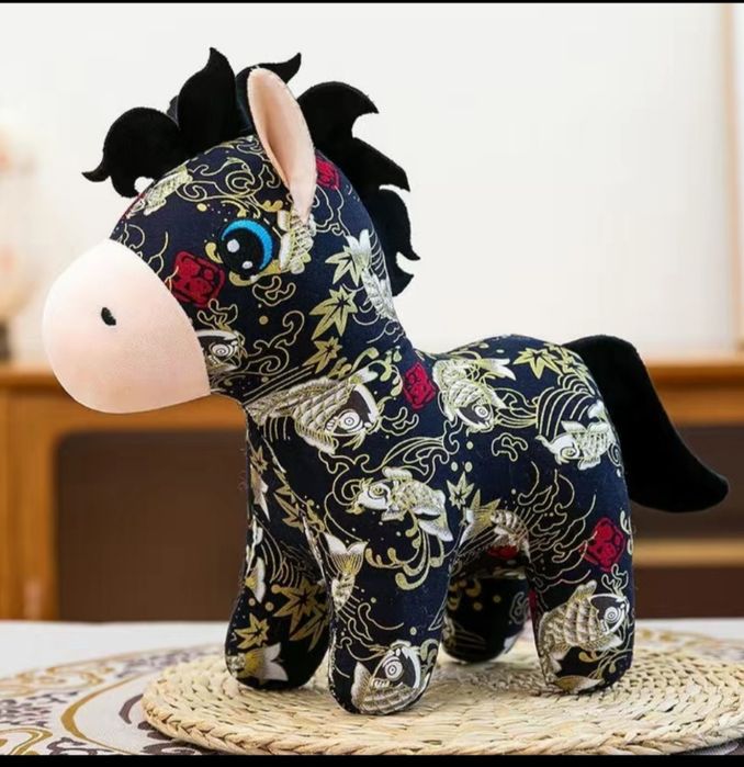 Мягкая игрушка Лошадь, 30см