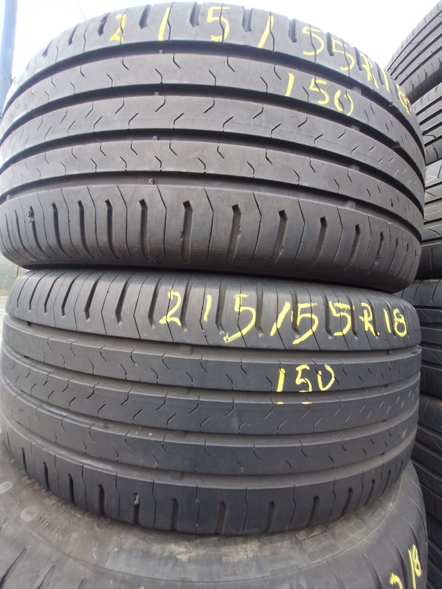 4 anvelope vara 215/55r18 Continental Montaj Gratuit