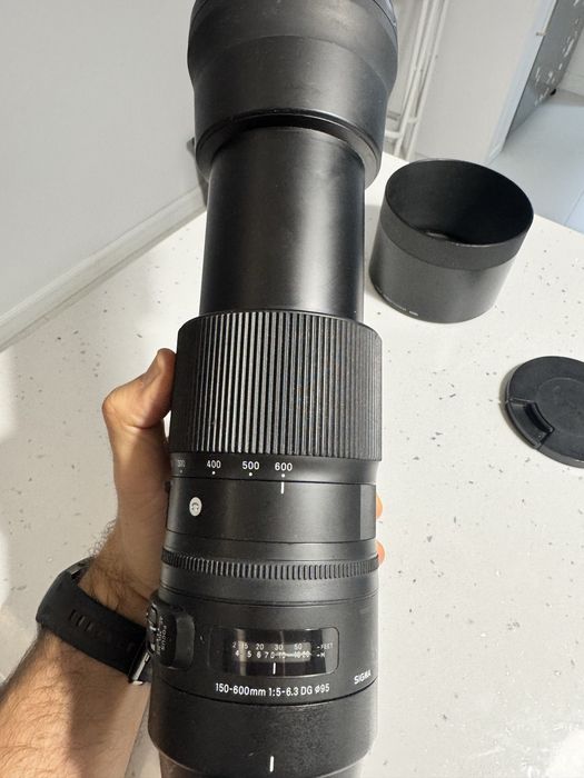 Sigma 150-600 - Canon EF + Tilta + adaptor Canon EF-RF