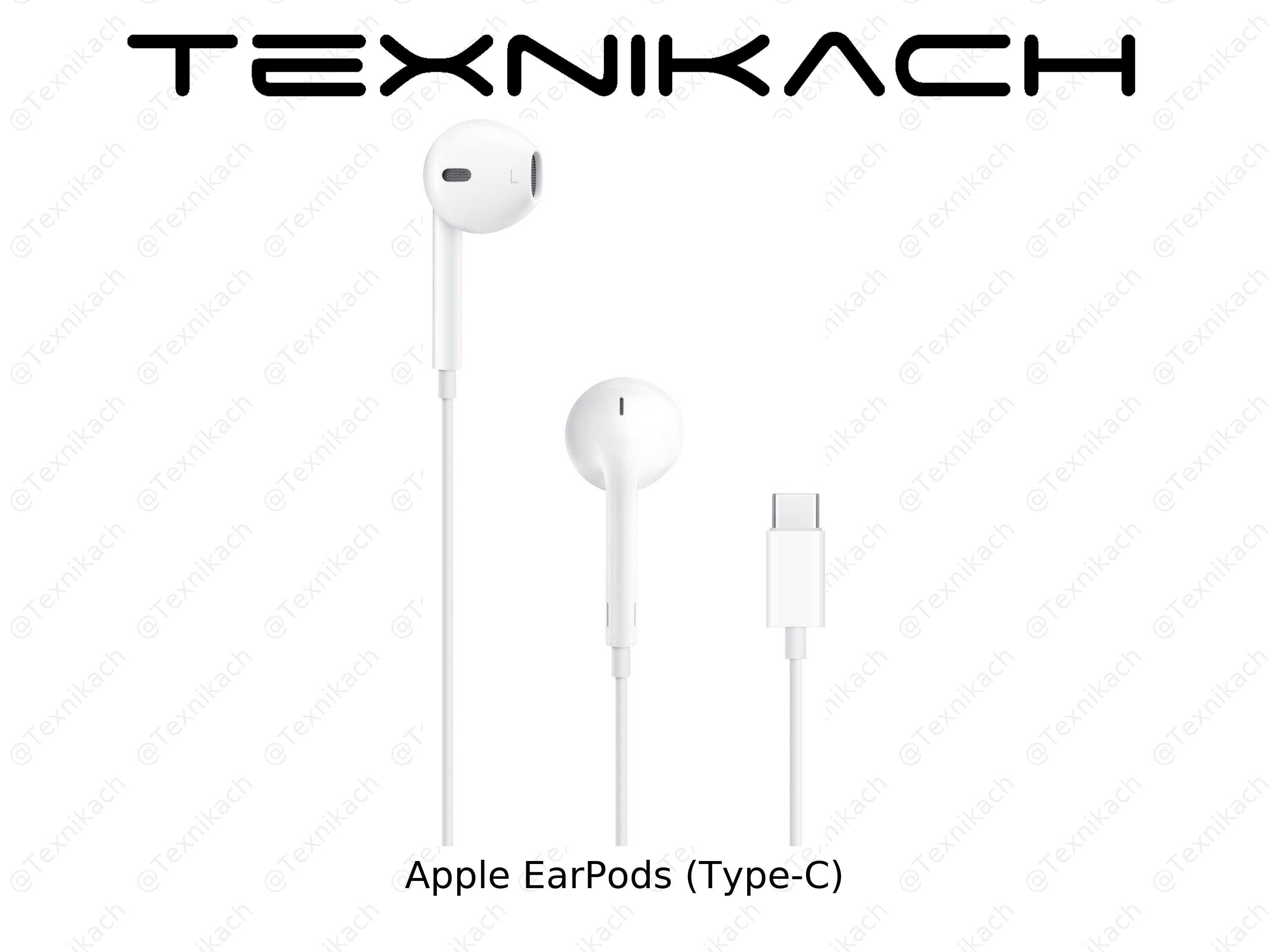 Новый • Apple EarPods  Type-C/Lightning • Доставка