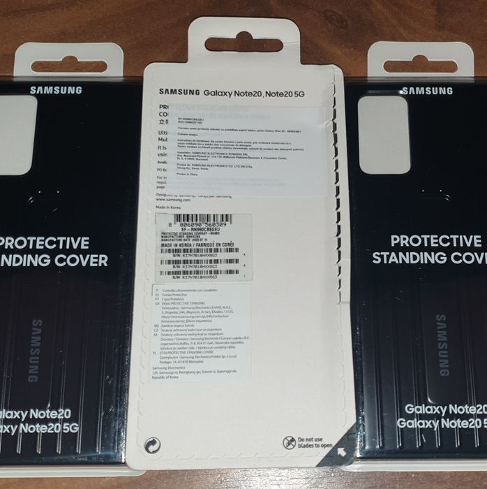 Husa originala Samsung Protective Standing Cover Note 20 N980 5G N981