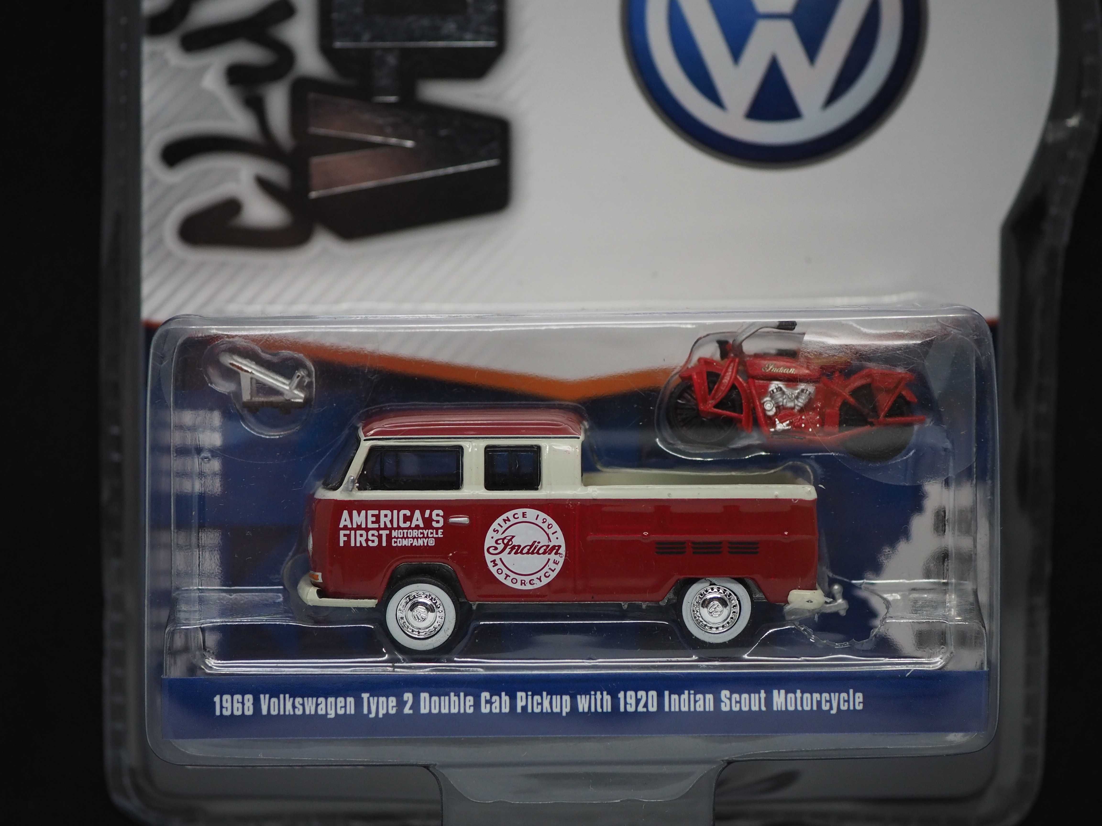 Macheta Greenlight 1968 Volkswagen Type 2 Double Cab Pickup 1:64