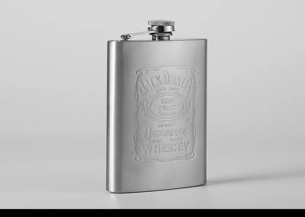Botelcuta Jack Daniel's Recipeint inox  Plosca Whisky