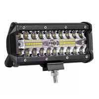 Proiector LED auto 5 Functii lumina galbena alb rece stroboscop flash