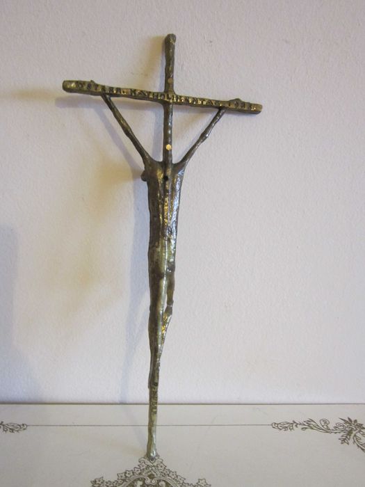 cadou deosebit   Erwin  Huber 1983 Crucifix Cruce