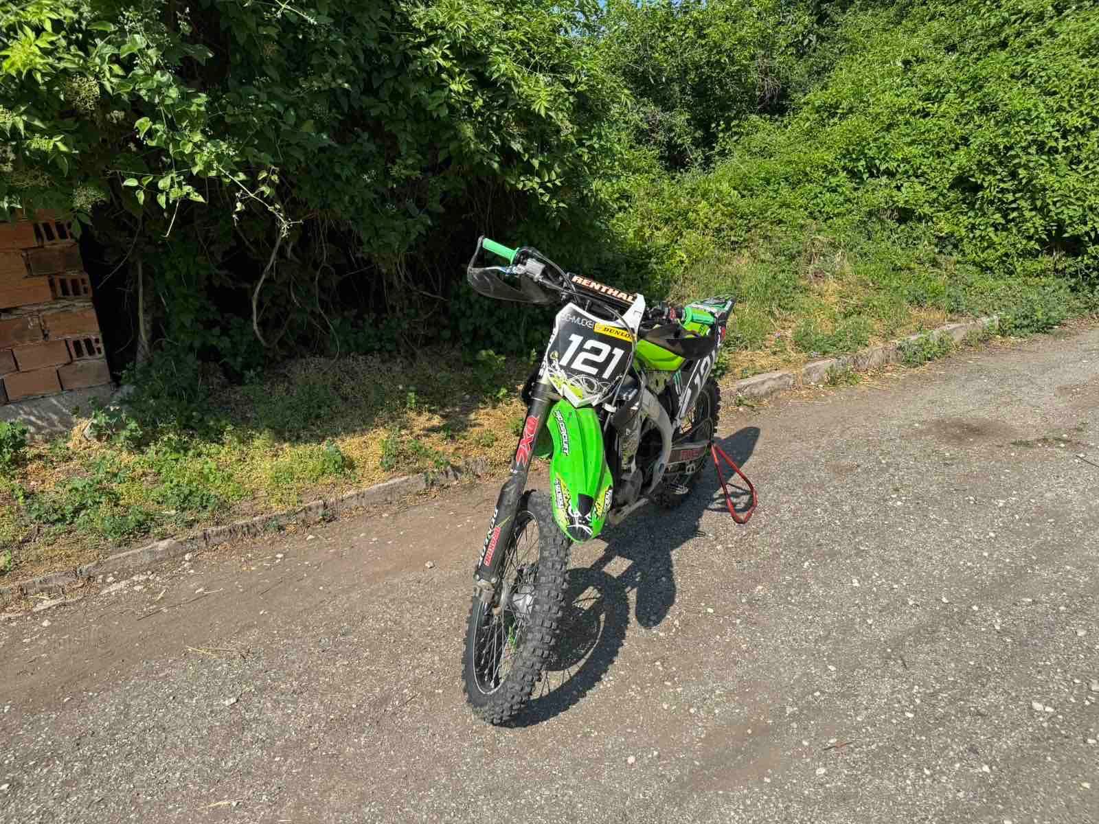 Кросов мотор Кавазаки 450 кубика