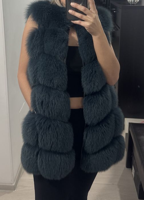 Haina de blana naturala verde smarald