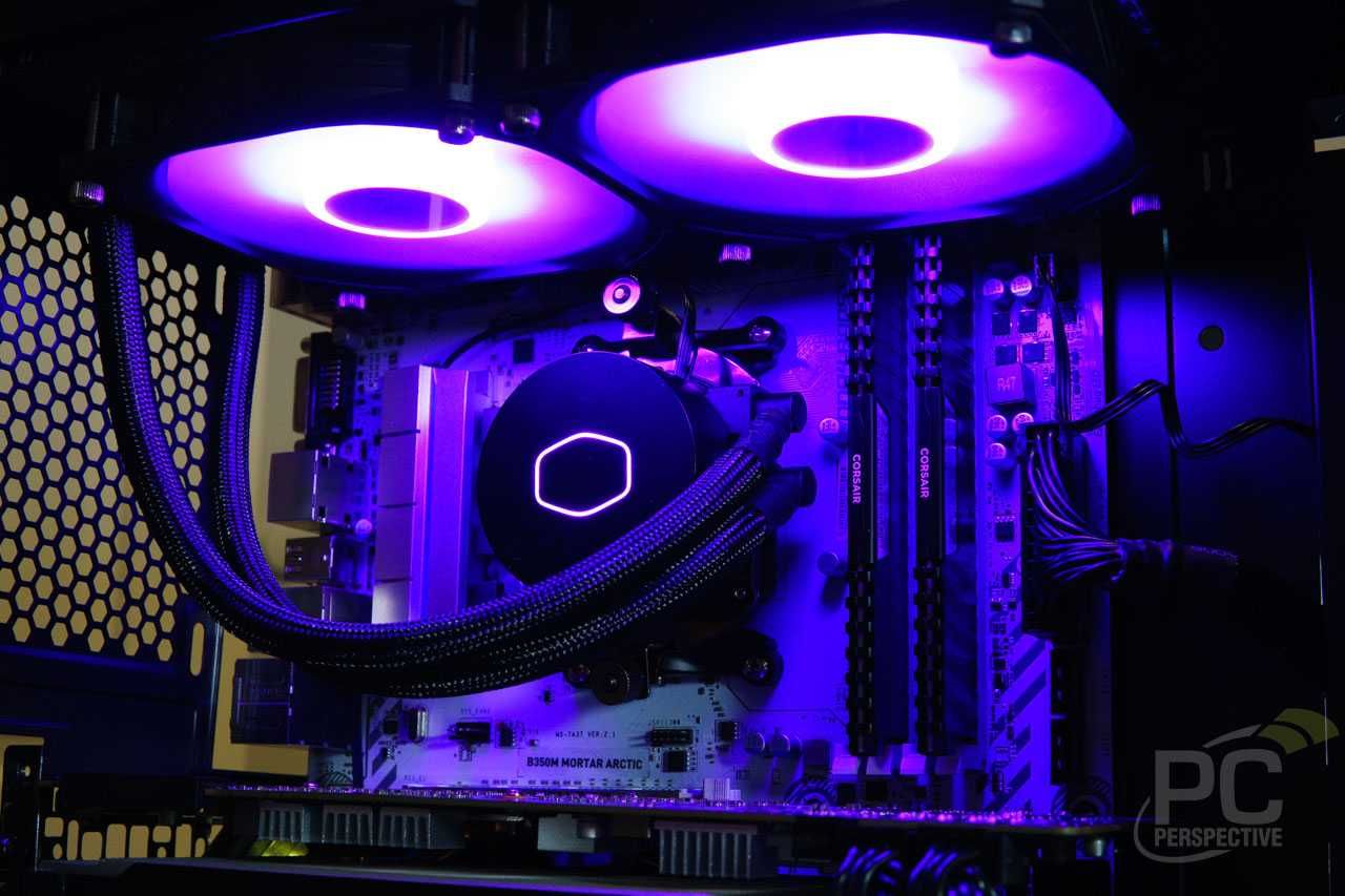 Водно охлаждане (AIO) Cooler Master MasterLiquid ML240L RGB 240мм