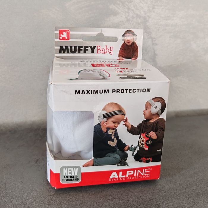 Casti antifonice bebe - Alpine, Muffy Baby, protectie auditiva