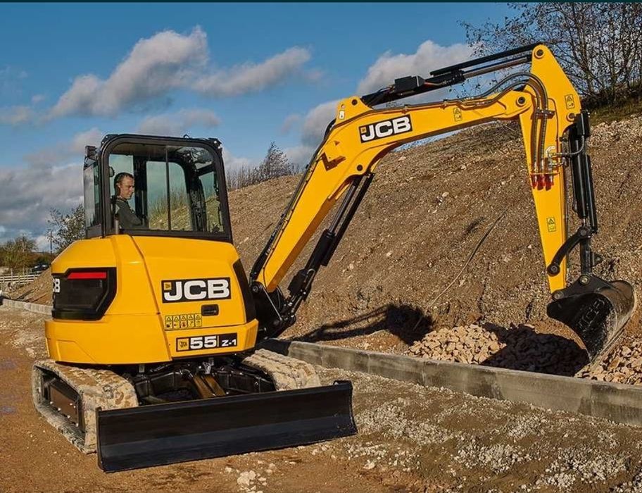 Аренда услуги мини экскаватора. Блоха гусеничный эксковатор