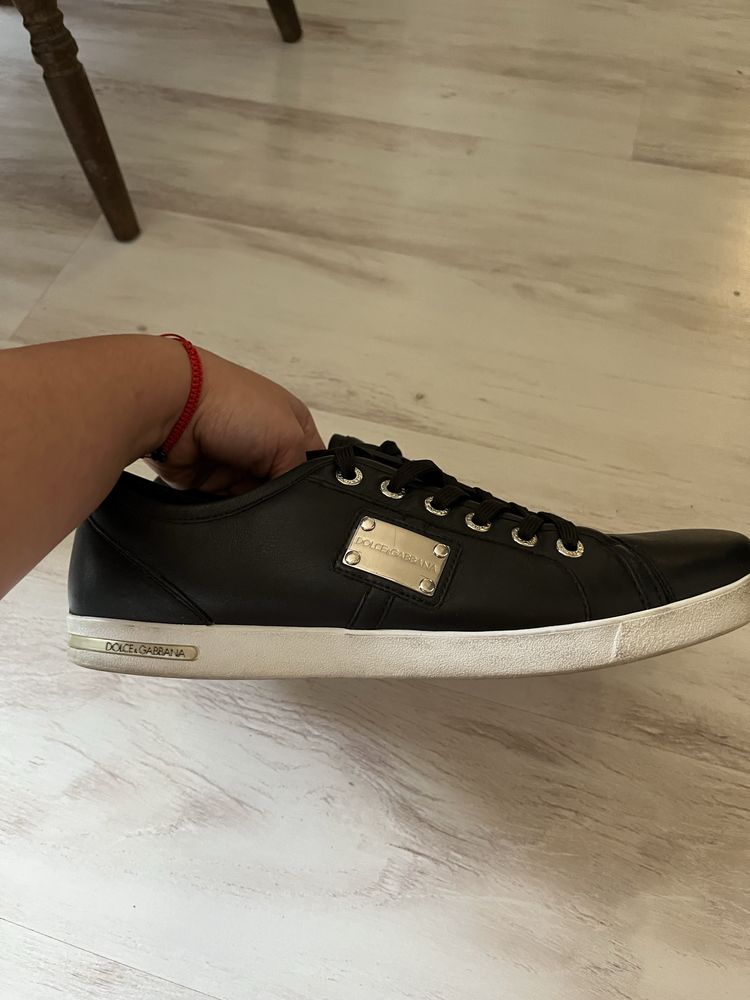 Dolce & Gabbana мъжки кожени кецове