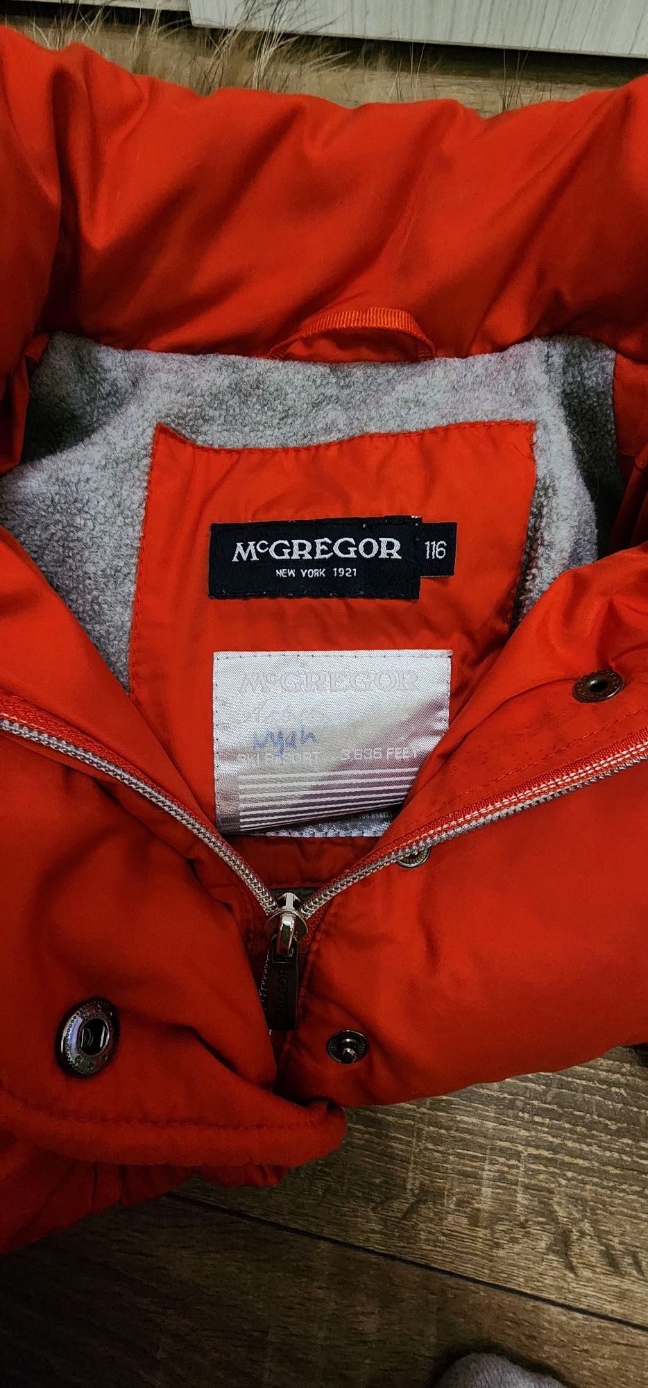 MrcGREGOR Яке с естествен косъм на качулката
