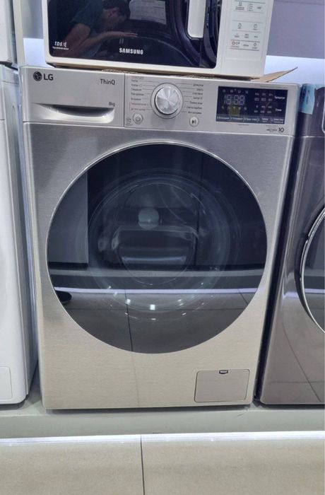 Стиральная машина LG Direct Drive Inverter, Steam и Turbo wash есть