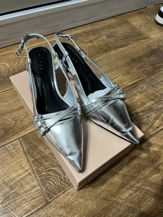 Туфли средний каблук