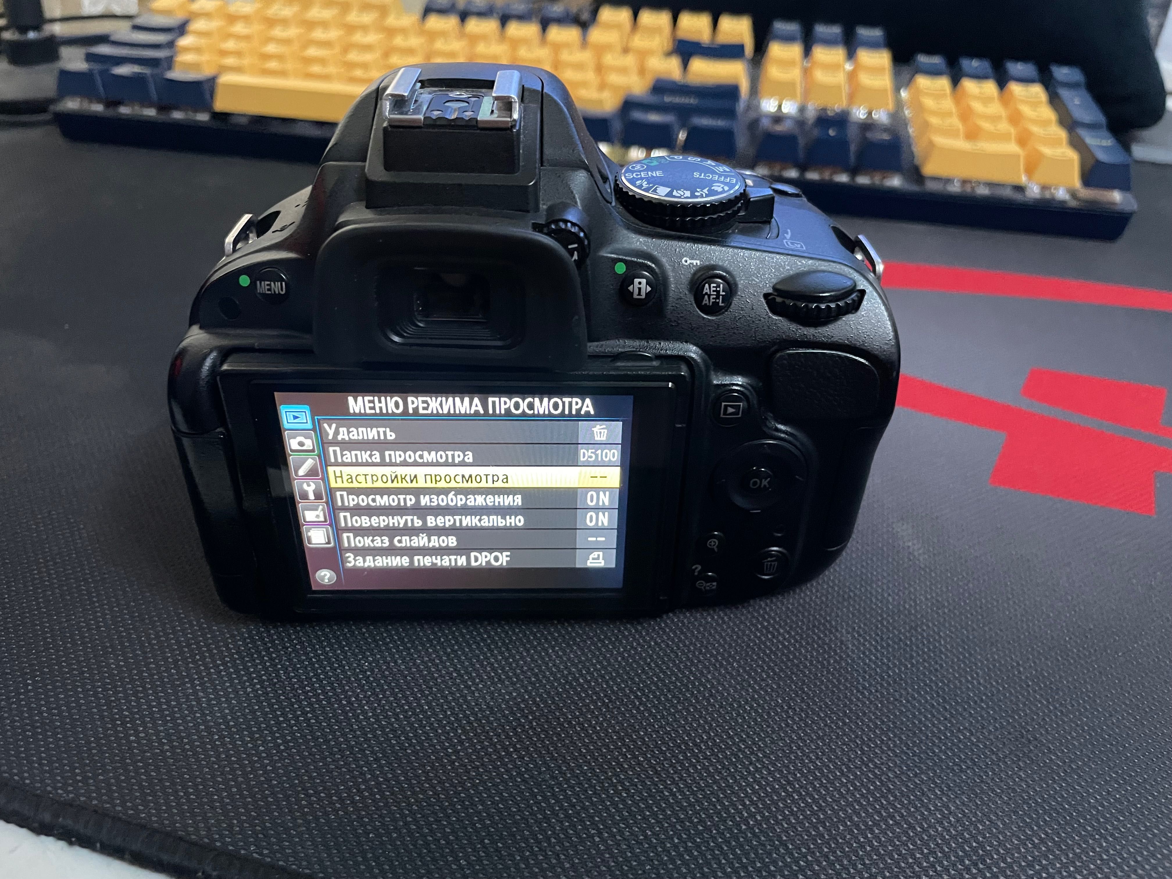 Продаю фотоаппарат Nikon d5100