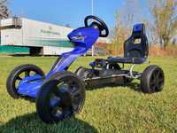 Kart cu pedale copii 4-10 ani GRAND RIDE 1502, R. Scaun Reglabil #Blue
