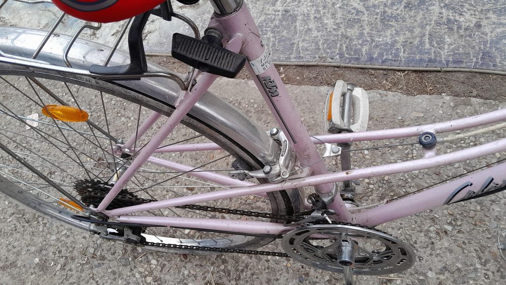 Bicicleta dama strada Ktm,28 inchi, cadru mufe, 50x53, 12 viteze
