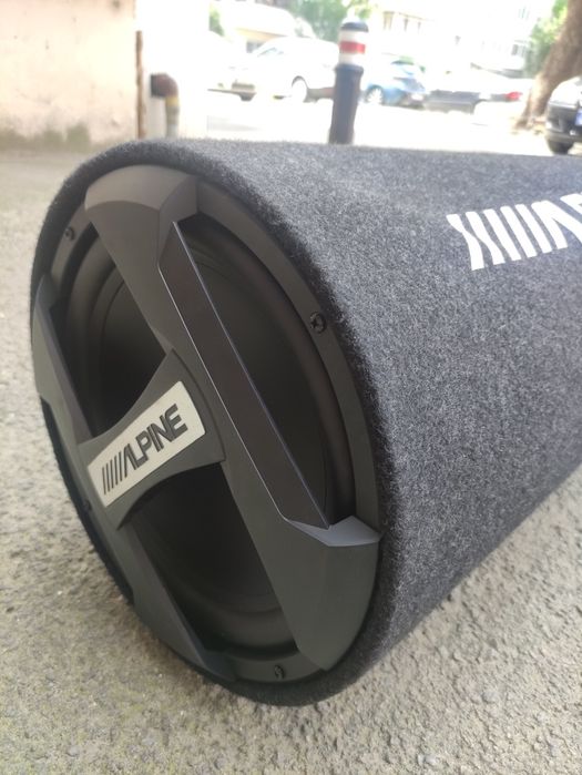 Pachet statie + subwoofer Alpine 300 RMS