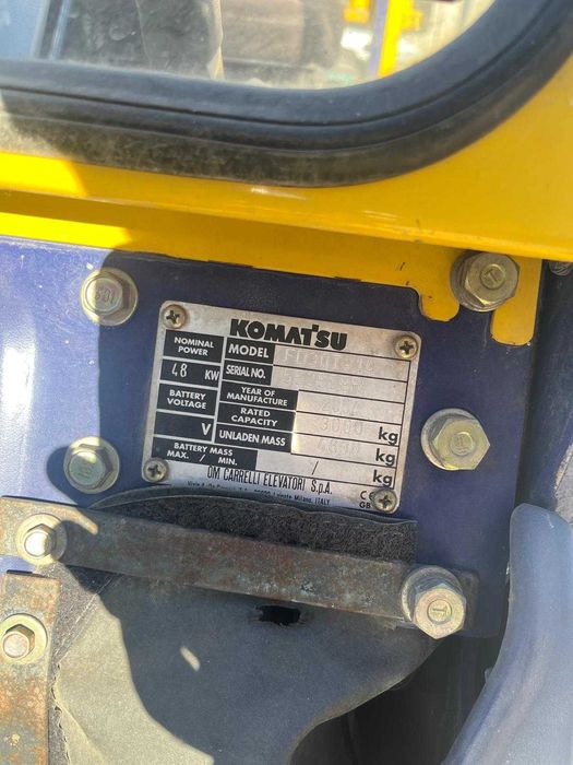 Motostivuitor Komatsu FD30T-14 – 2004 – Stare Excelentă