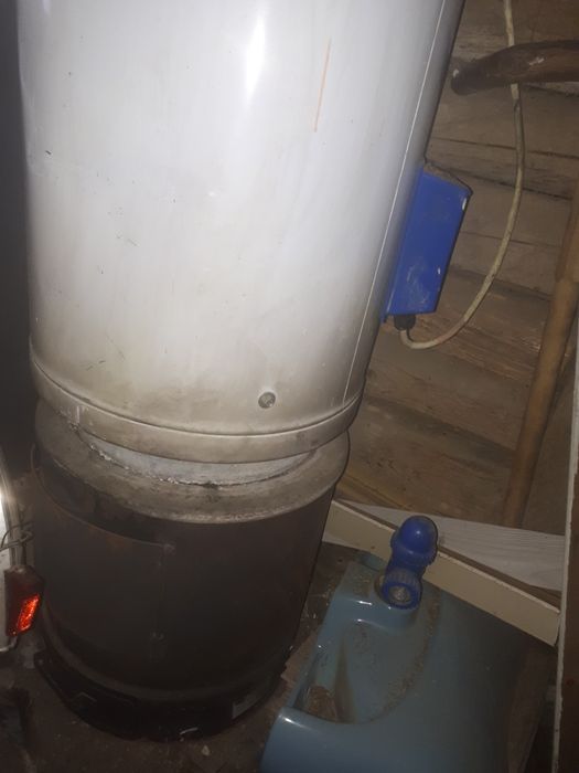 Cazan pe lemne și curent